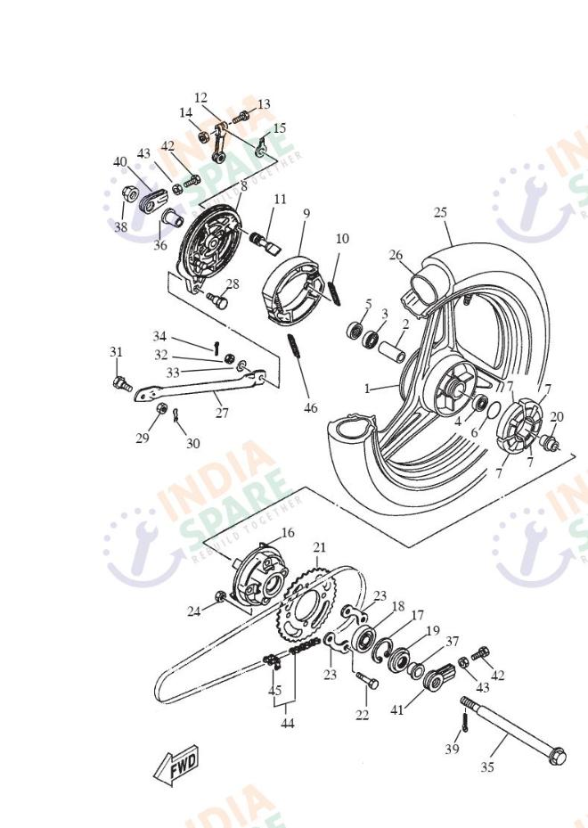 REAR WHEEL